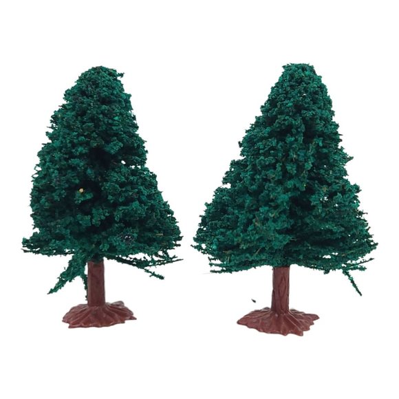 LIfe Like Trains Accessories Telephone Poles Railroad Road Signs Trees Lot - Picture 5 of 15